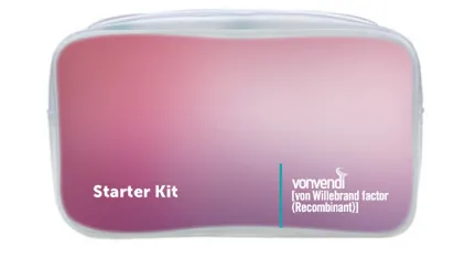 VONVENDI® patient starter kit and materials.